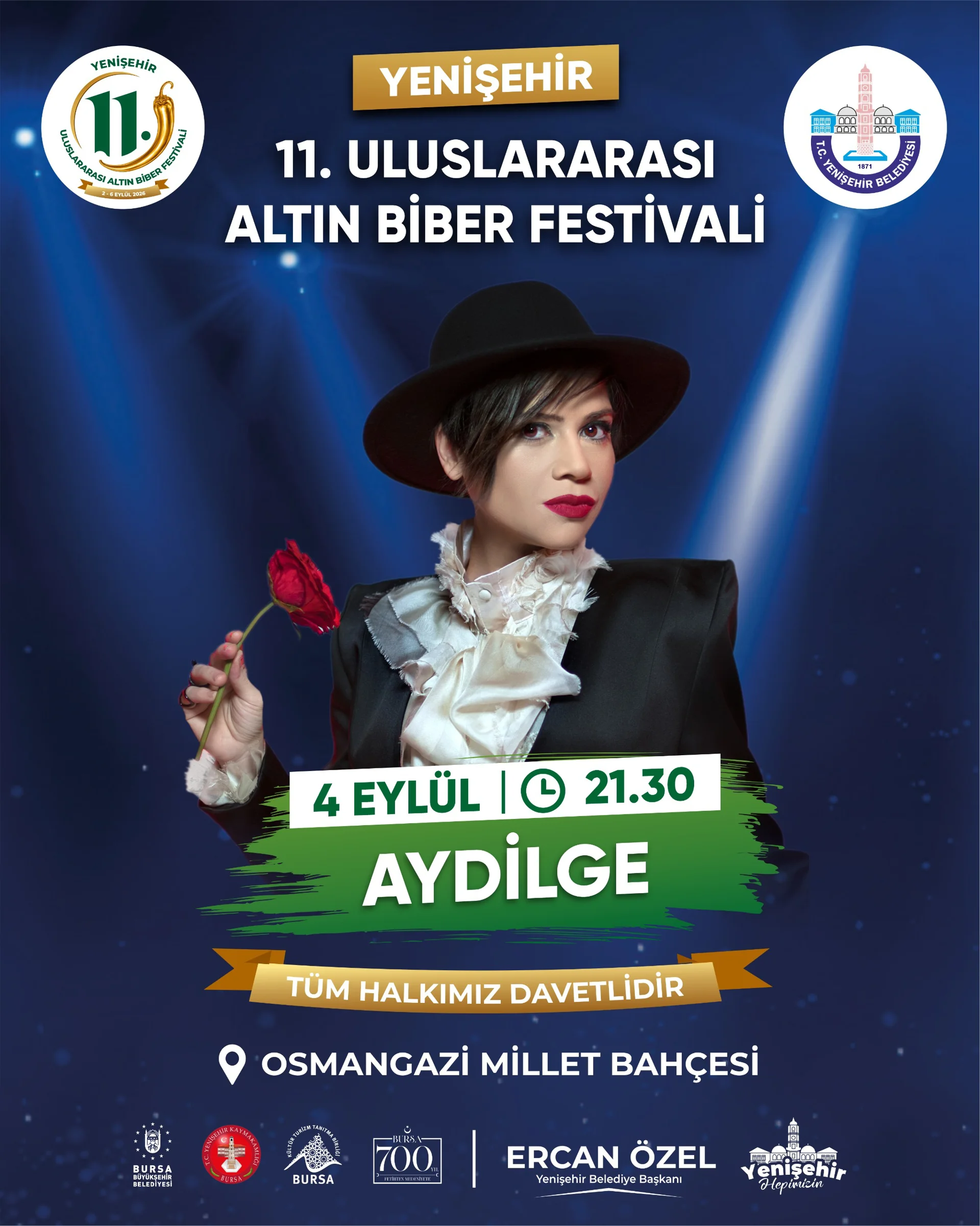11. ULUSLARARASI ALTINBİBER FESTİVALİ AYDİLGE KONSERİ
